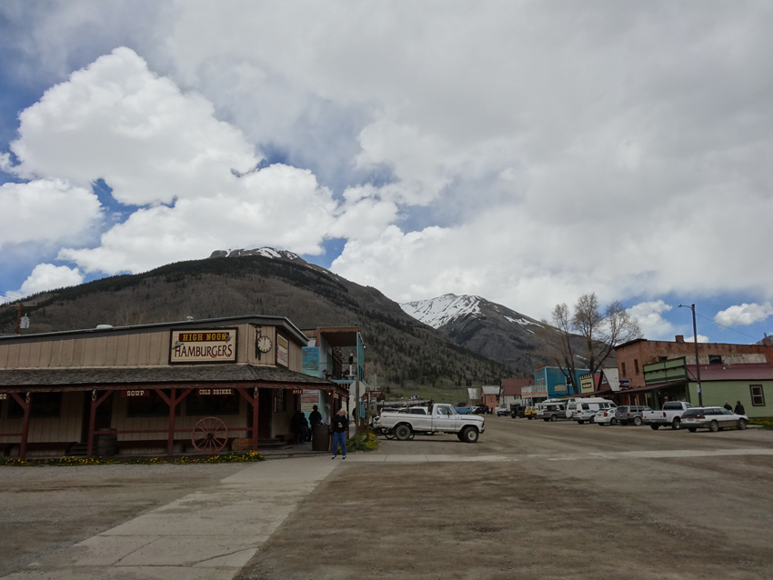 Part of the town of Silverton