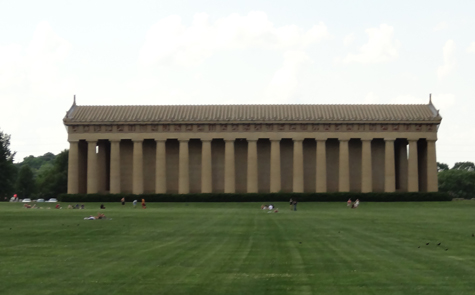 The Nashville Parthenon - full scale replica of the one in Greece