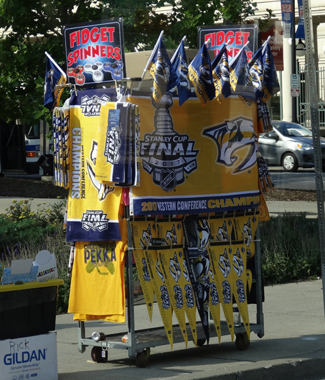 The Nashville Predators in the Stanley Club Finals