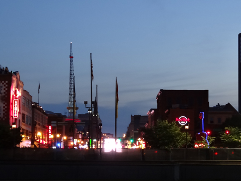 Downtown - Jumbotron for the Predator's game