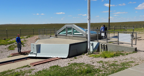 A decommissioned missile silo