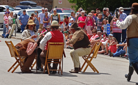 The gunfight we got caught in the middle of