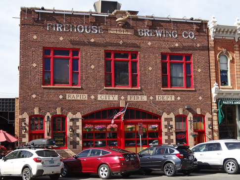 Our dinner spot, The Firehouse Brewing Co. Est. 1915 in Rapid City