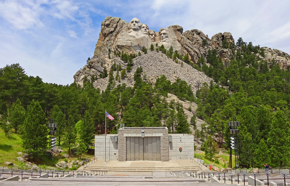 The balcony and amphitheater