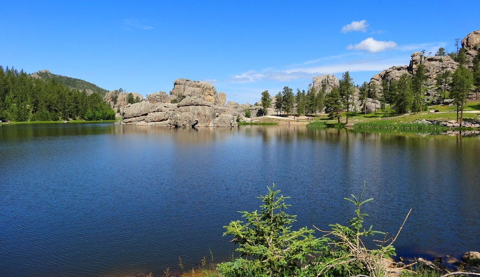 Sylvan Lake, where the movie National Treasure 2 was filmed.
