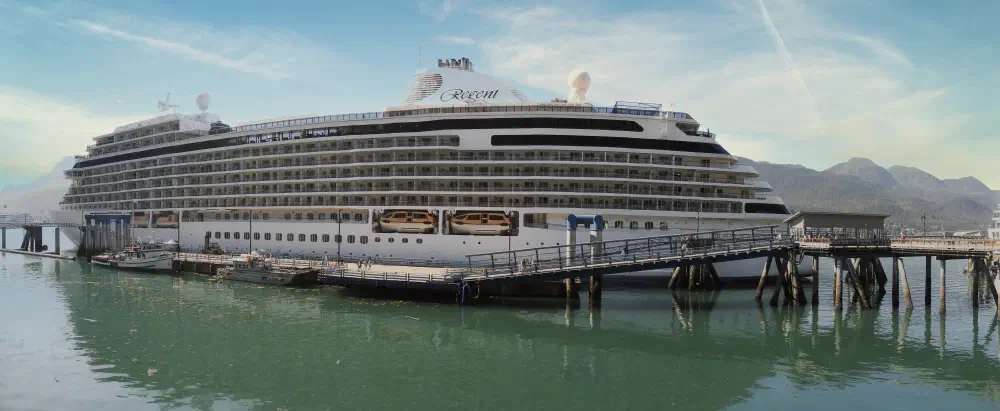 Our luxurious ship, the Explorer